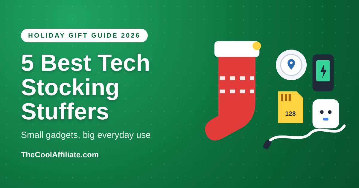 5 Best Tech Stocking Stuffers on Amazon (2026)