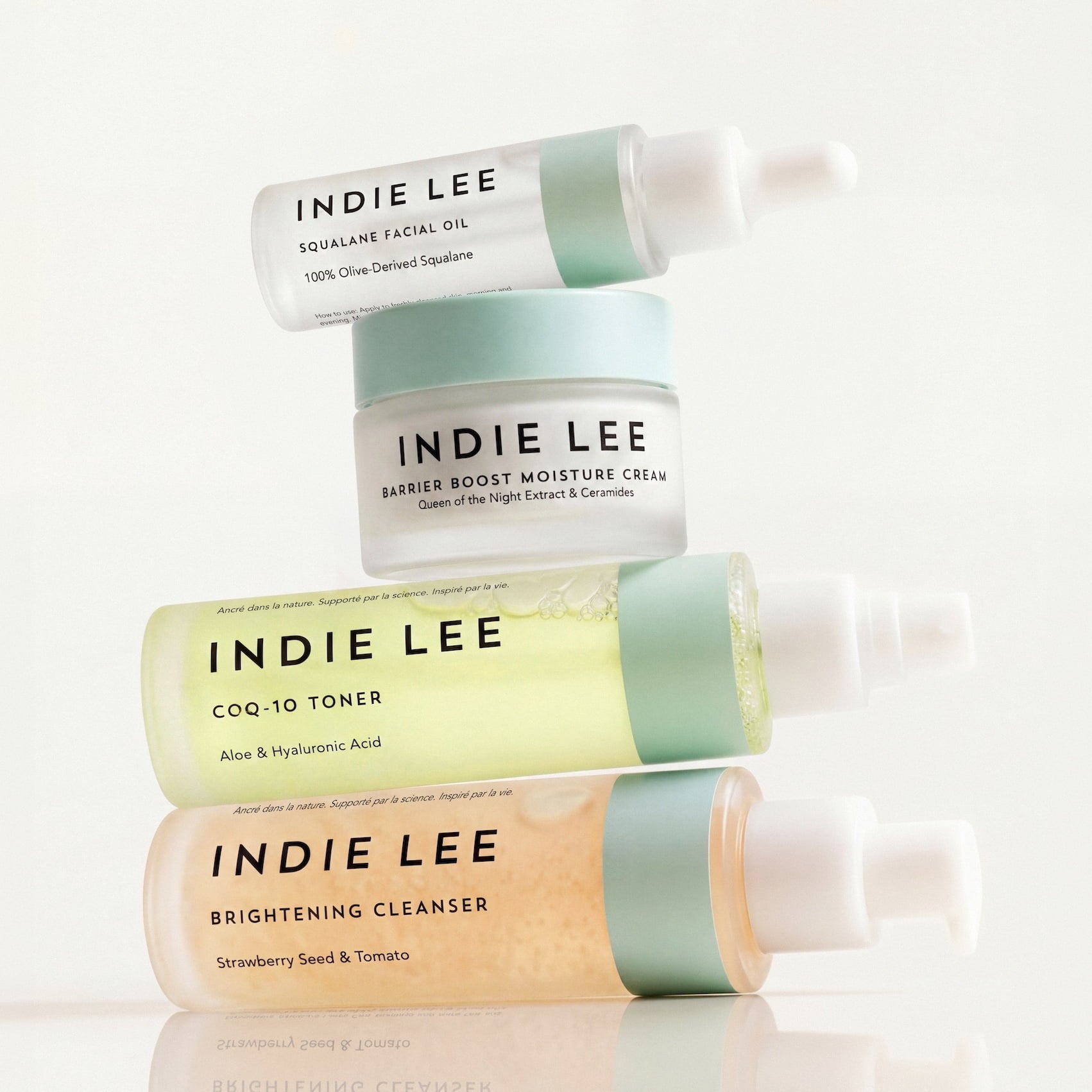 Indie Lee clean skincare products